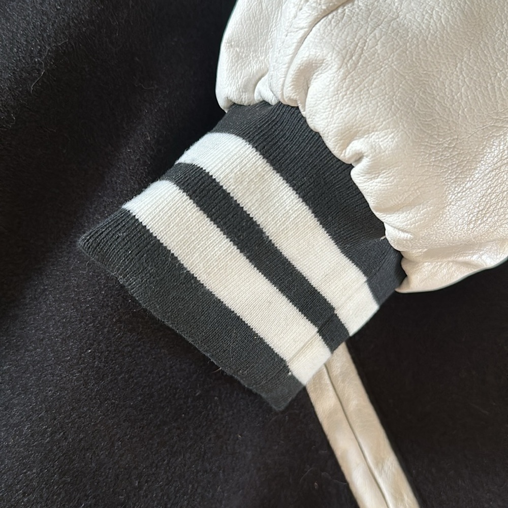 Letterman Jacket. Oversized. Size Small Never Worn - image 4